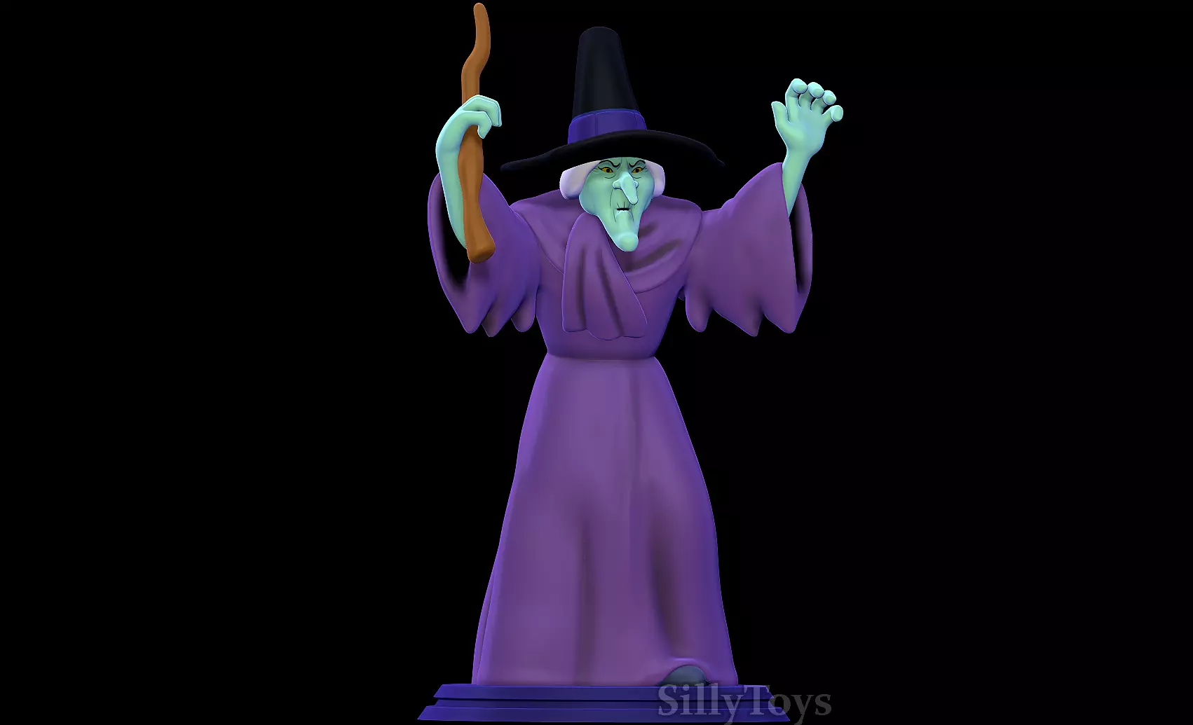 Swamp Witch - Scooby Doo 3D print model_0