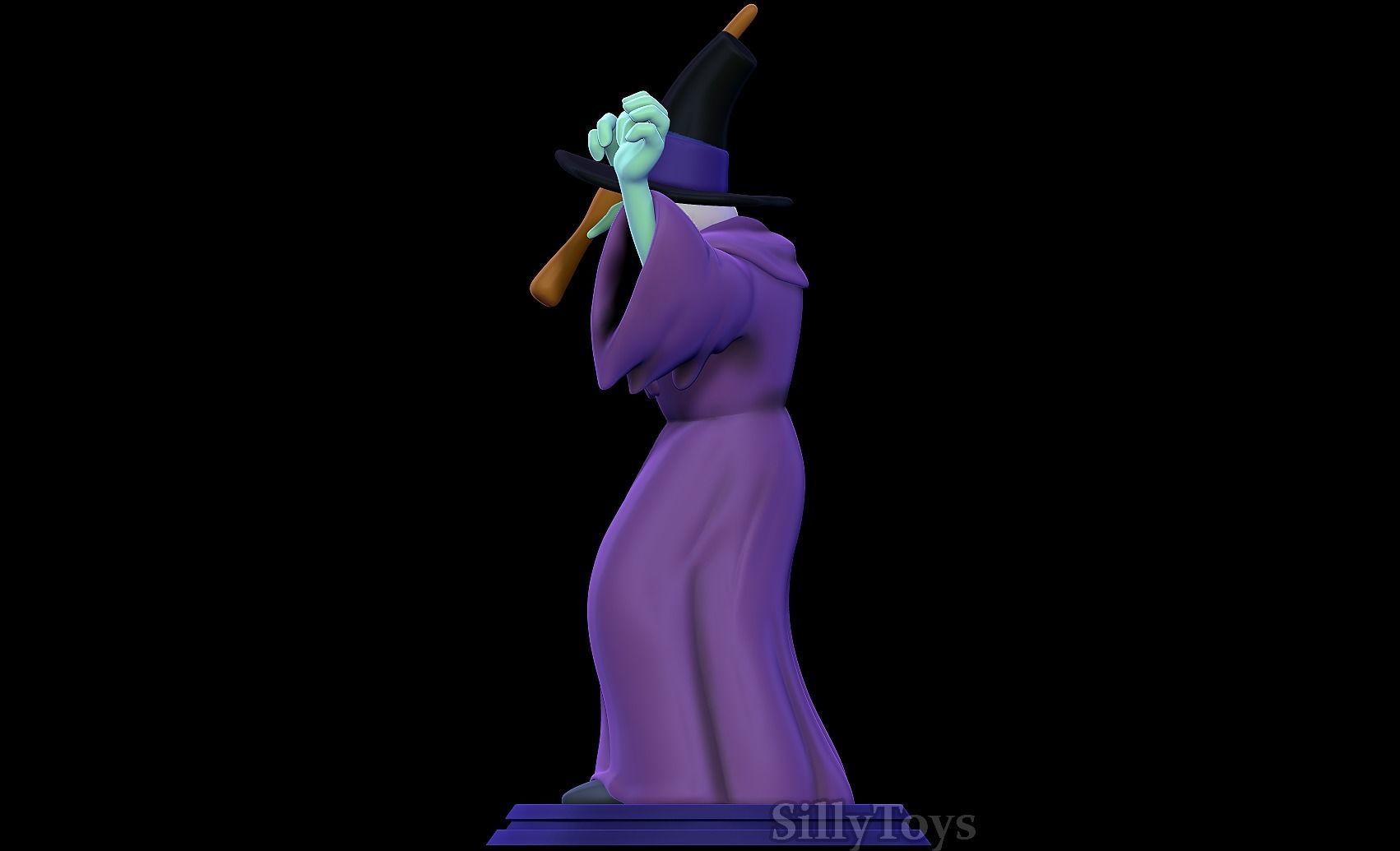 Swamp Witch - Scooby Doo 3D print model_2