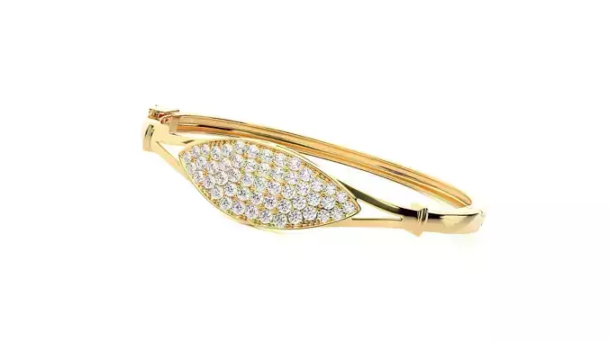 Diamond Bracelet 3D print model 