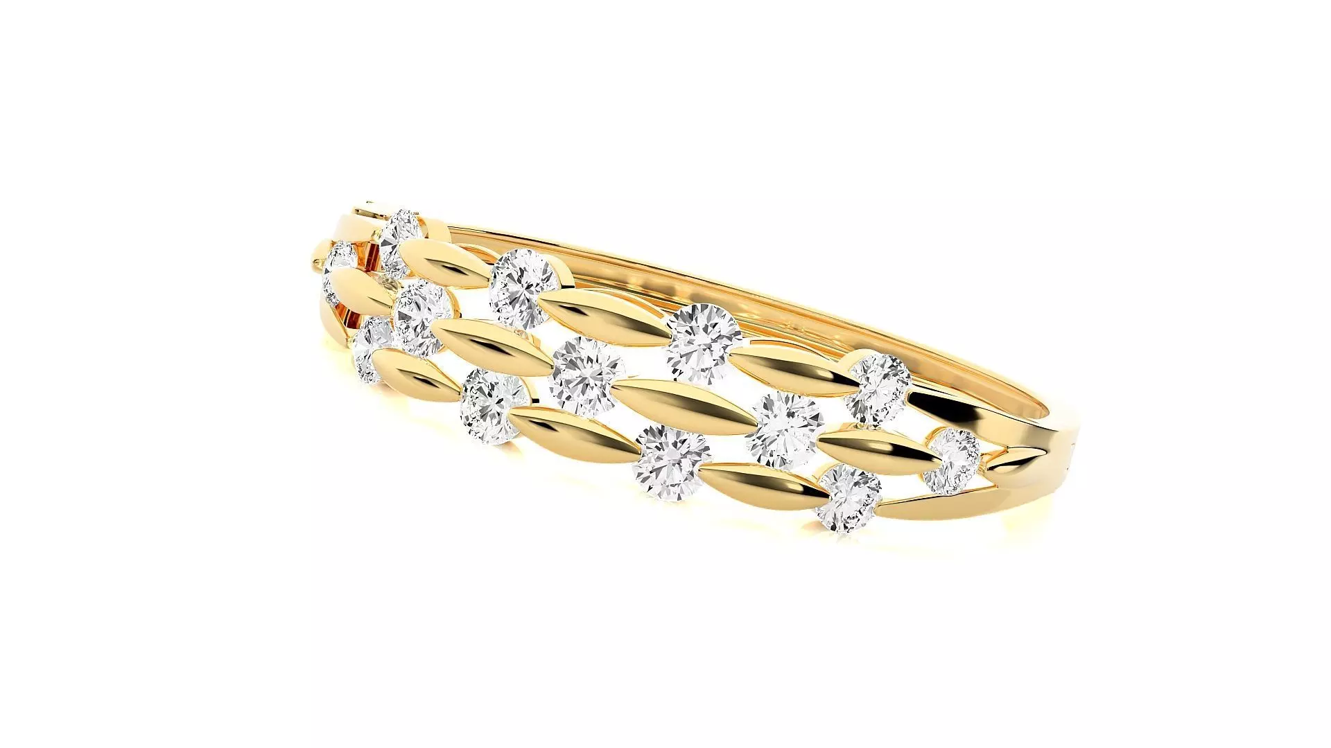 Diamond Bracelet 3D print model 3D print model
