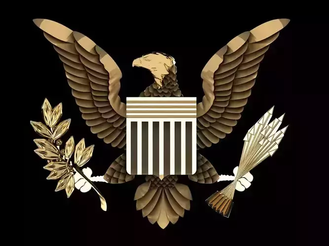 American Eagle 3D print model