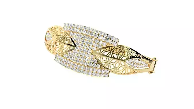 Diamond Bracelet 3D print model
