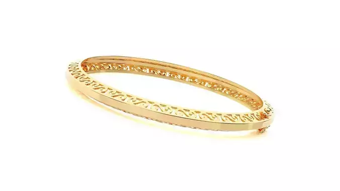 Diamond Bracelet 3D print model  