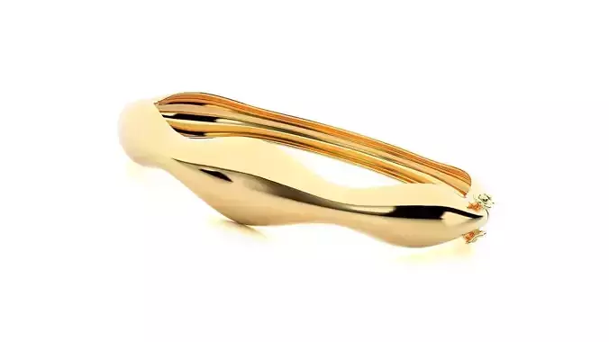 Diamond Bracelet 3D print model 