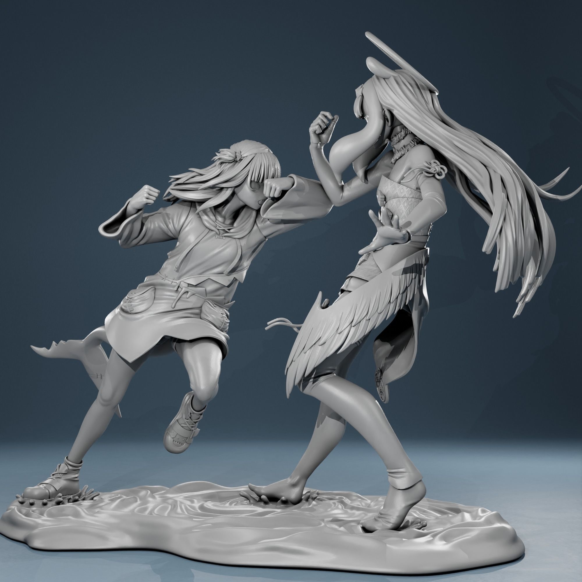 GAWR GURA AND INA - HOLOLIVE 3D print model_6