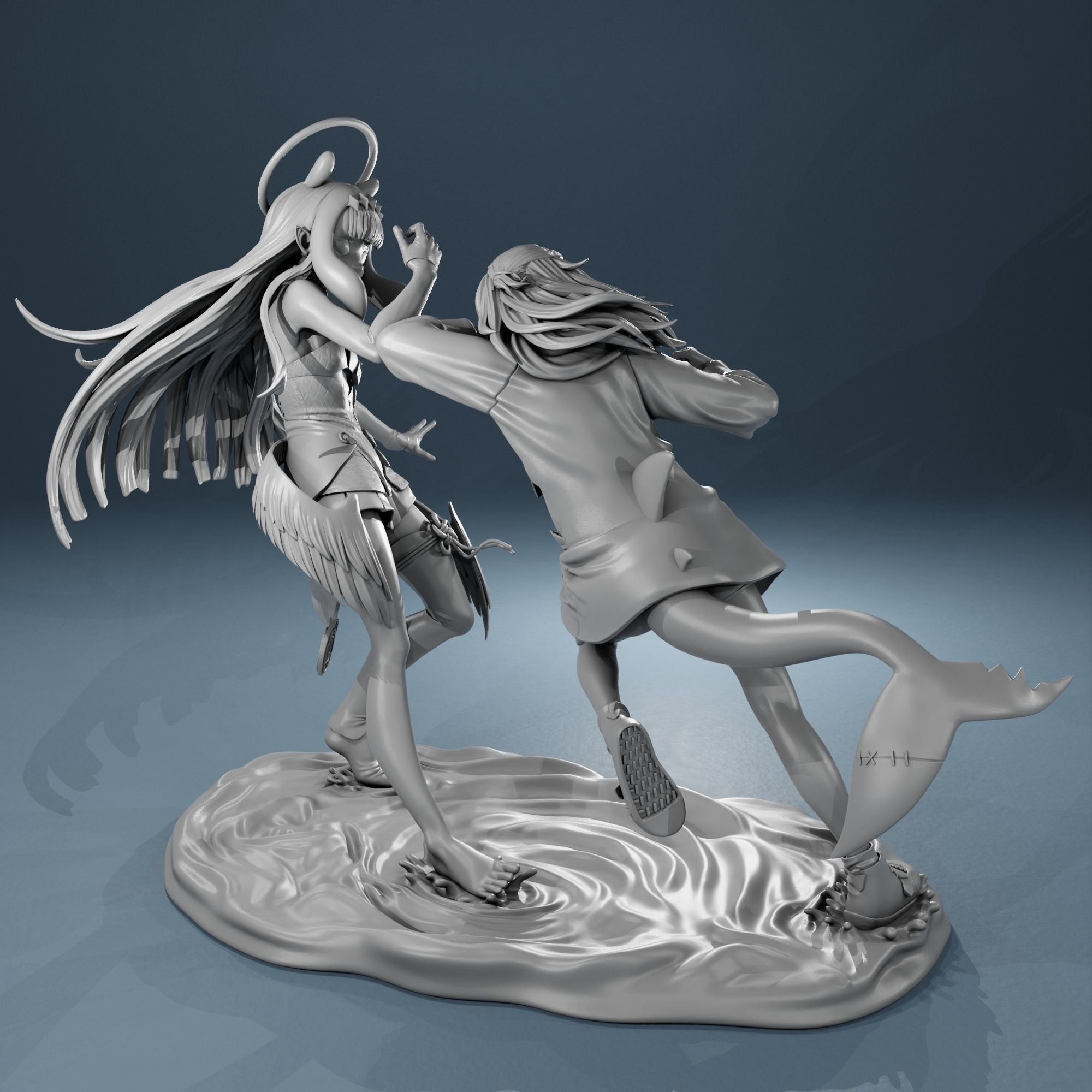 GAWR GURA AND INA - HOLOLIVE 3D print model_9