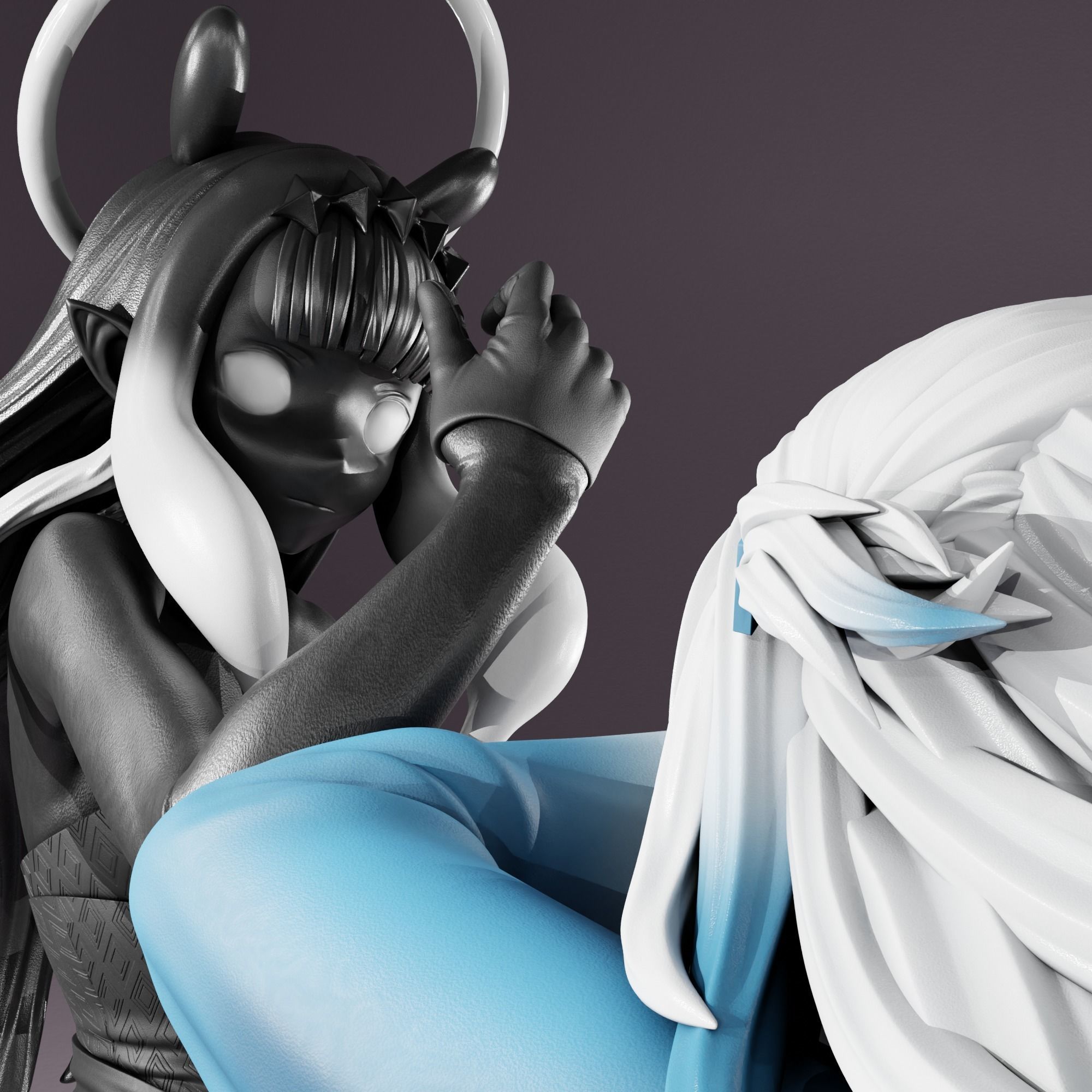 GAWR GURA AND INA - HOLOLIVE 3D print model_3