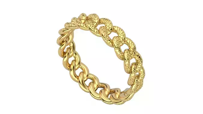 Chain with texture Ring v1