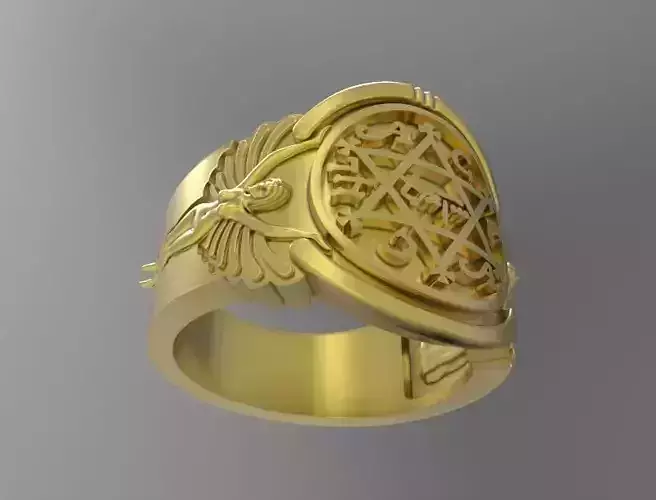 Ring of Solomon 3D print model