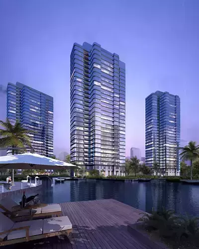 3Dmax fashion city commercial square building 160 3D model 3Dmax fashion city commercial square building 160 3D model