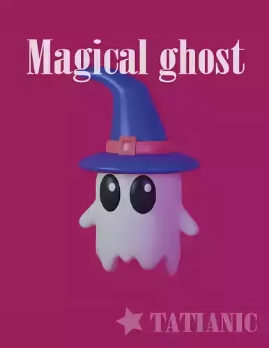 MAGICAL GHOST 3D print model