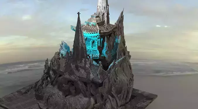 Ancient Tengu Spirit temple