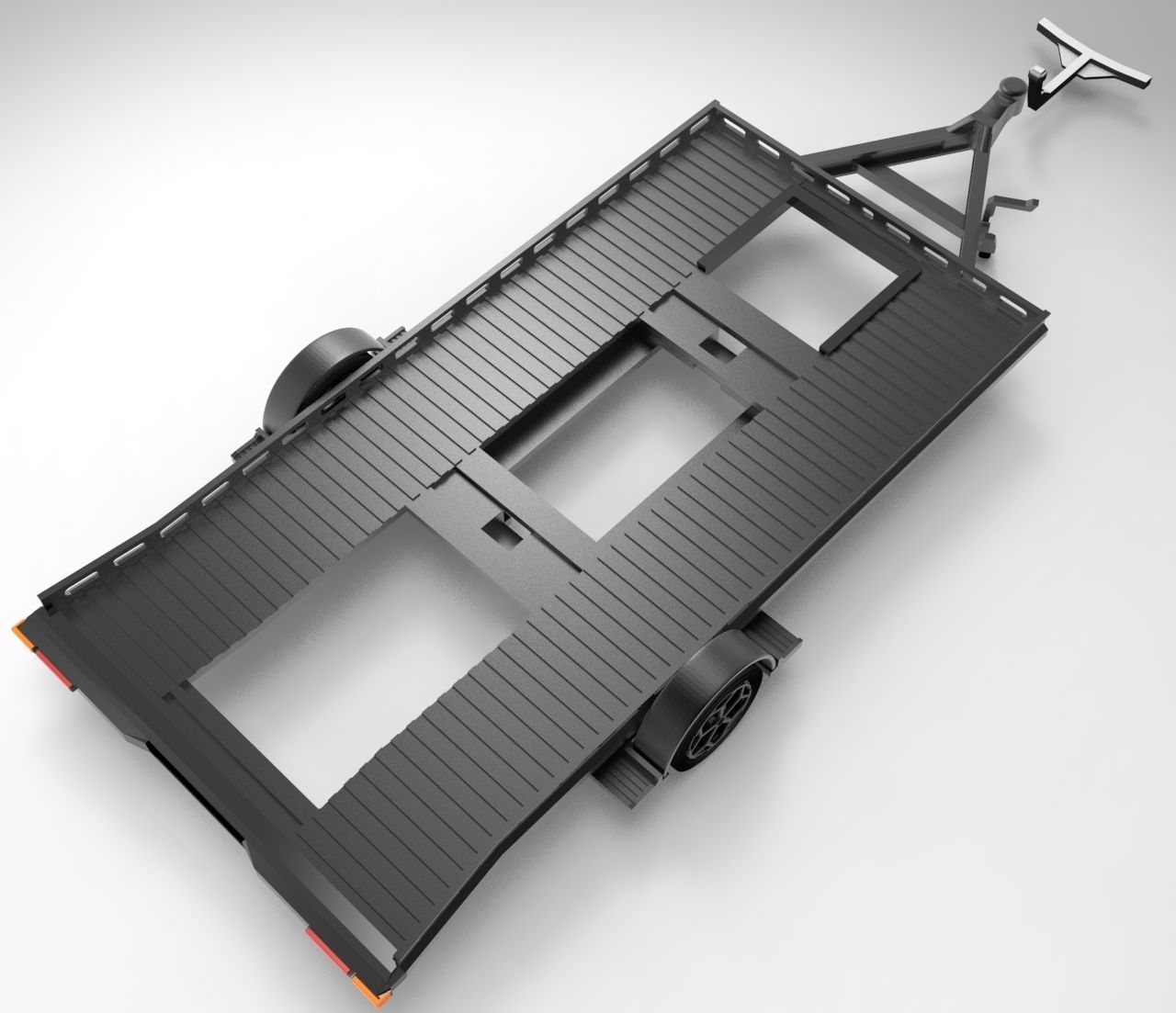 Trailer 3D print model_2