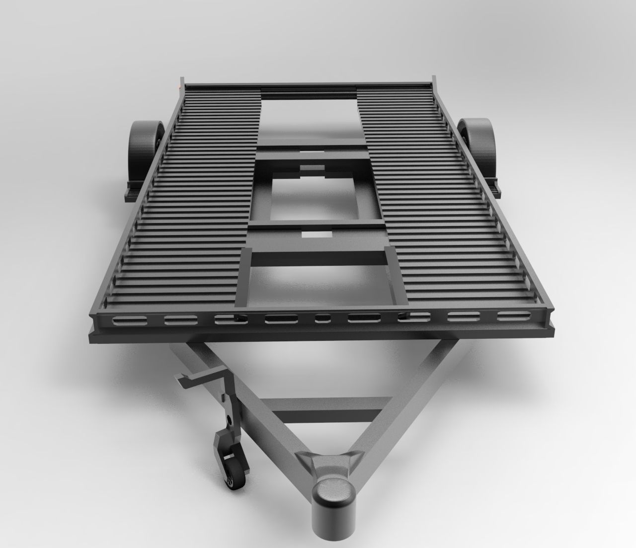 Trailer 3D print model_1