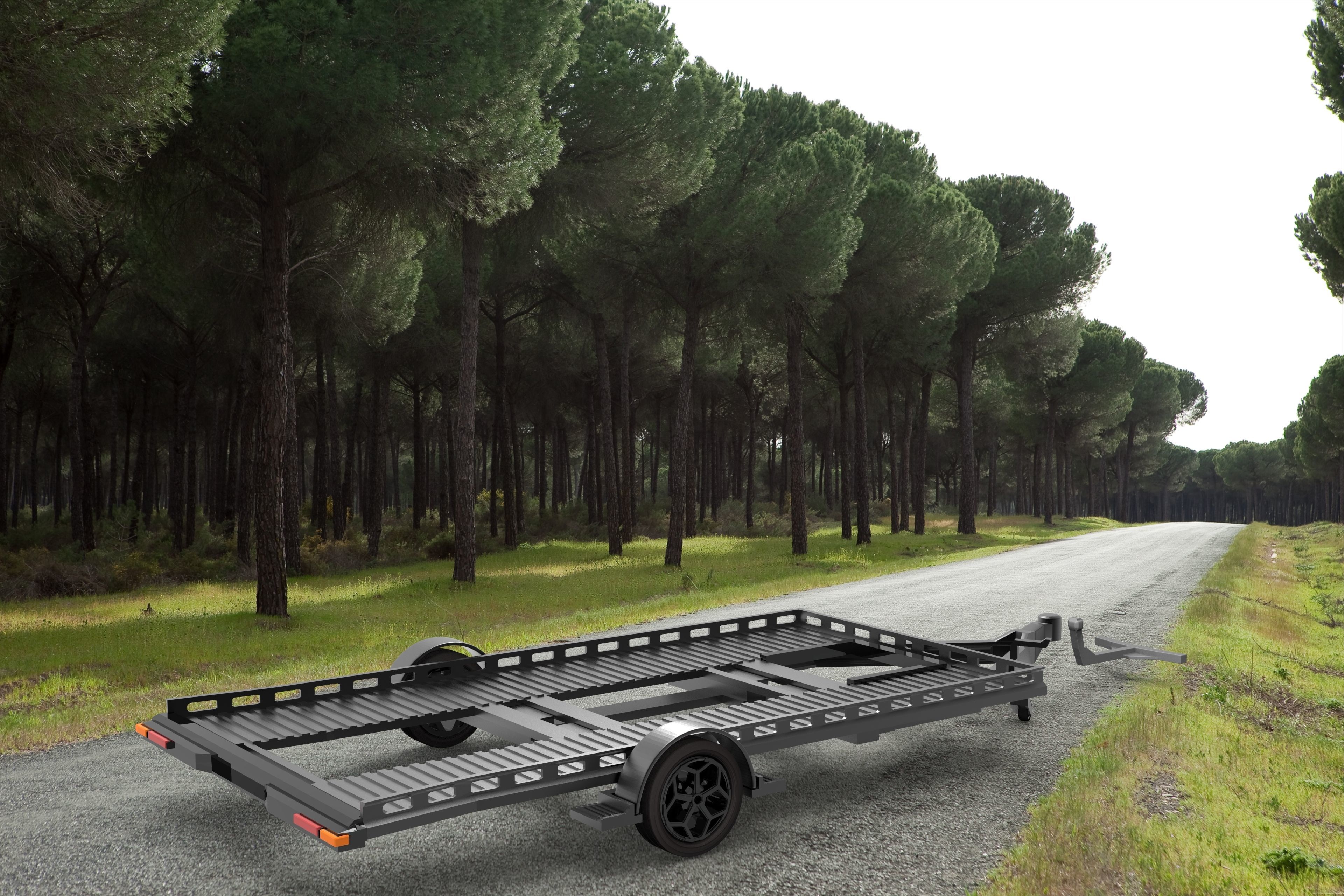 Trailer 3D print model_5