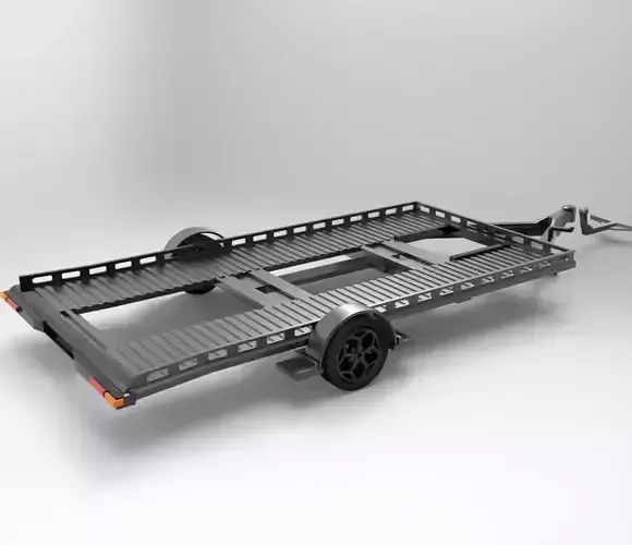 Trailer 3D print model