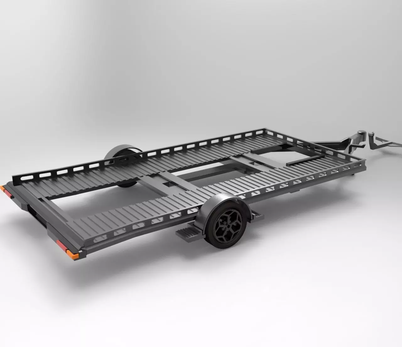 Trailer 3D print model_0