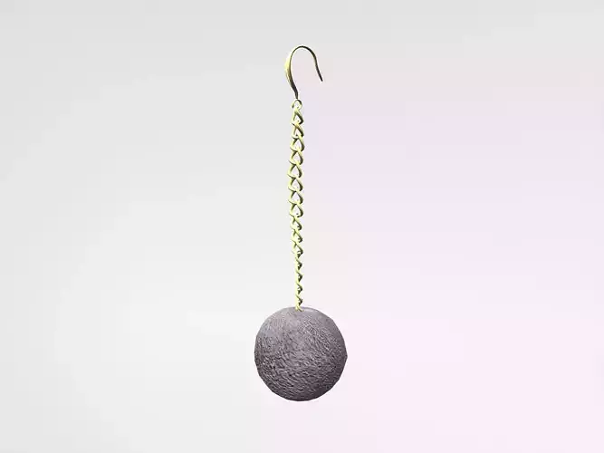 Pom Pom Drop Earrings