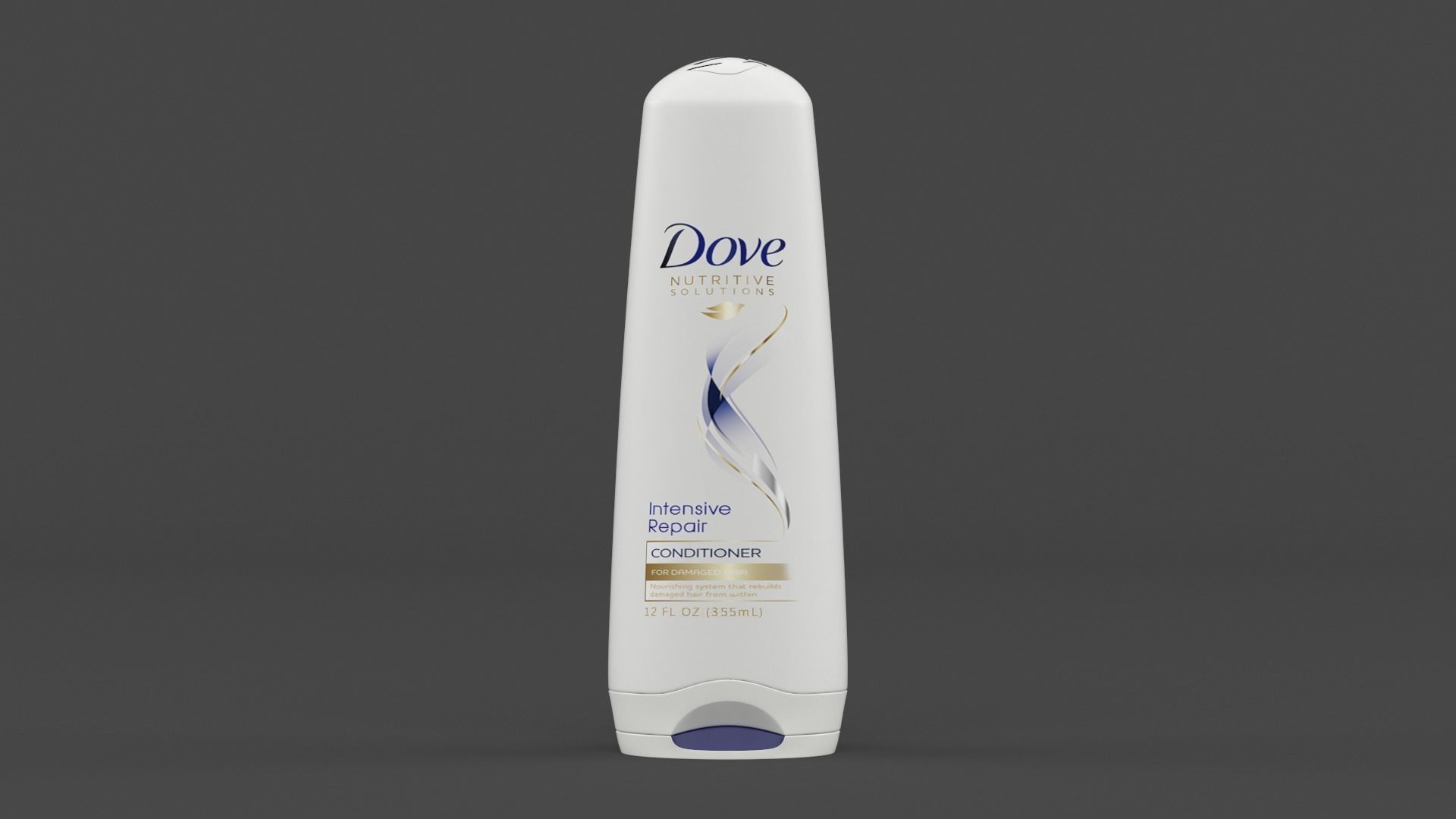 Dove Shampoo and Conditioner 3D model_4