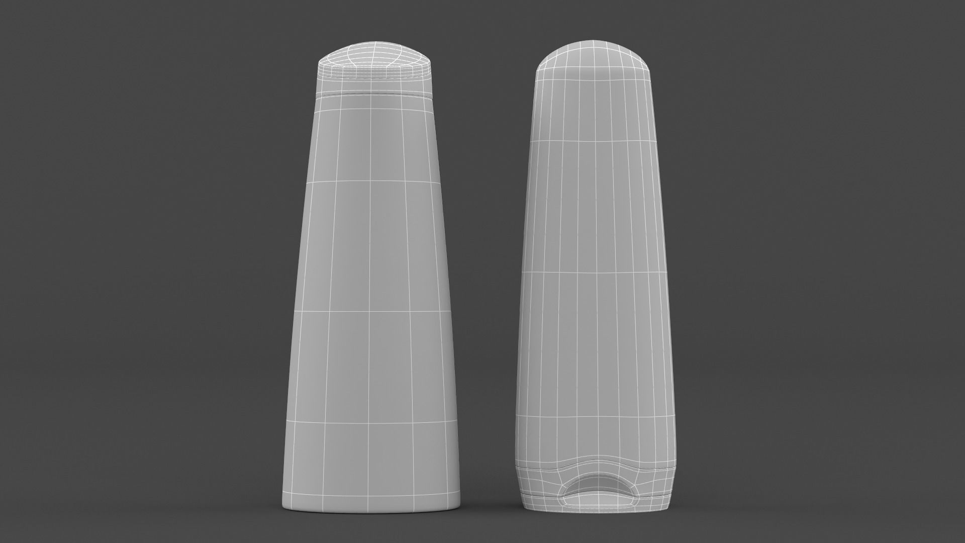 Dove Shampoo and Conditioner 3D model_7