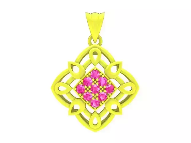 6246 luxury chinese diamond women pendant