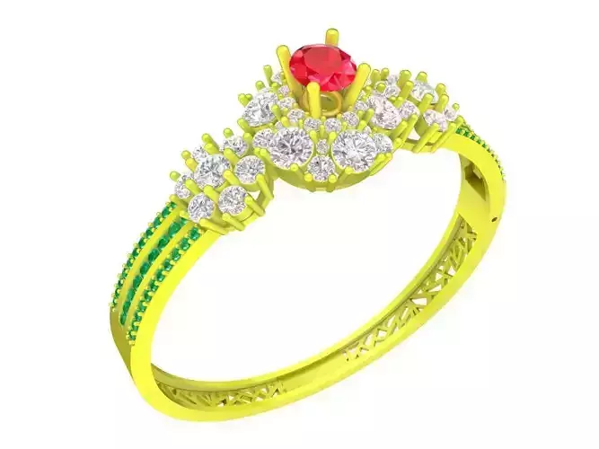 6256 hongkong Diamond Bangle