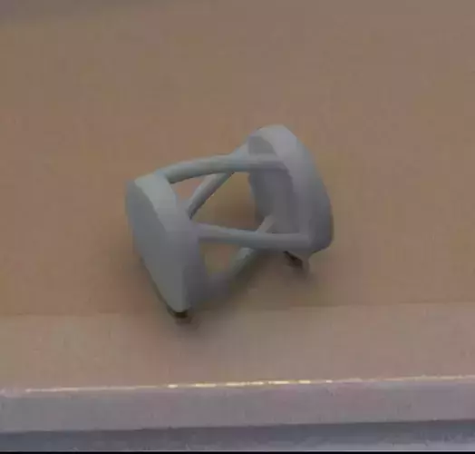 Helical Flexure Hinge 3D print model