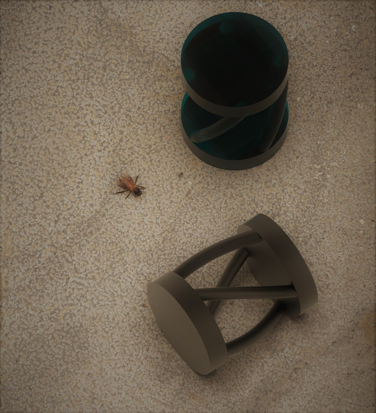 Helical Flexure Hinge 3D print model_4