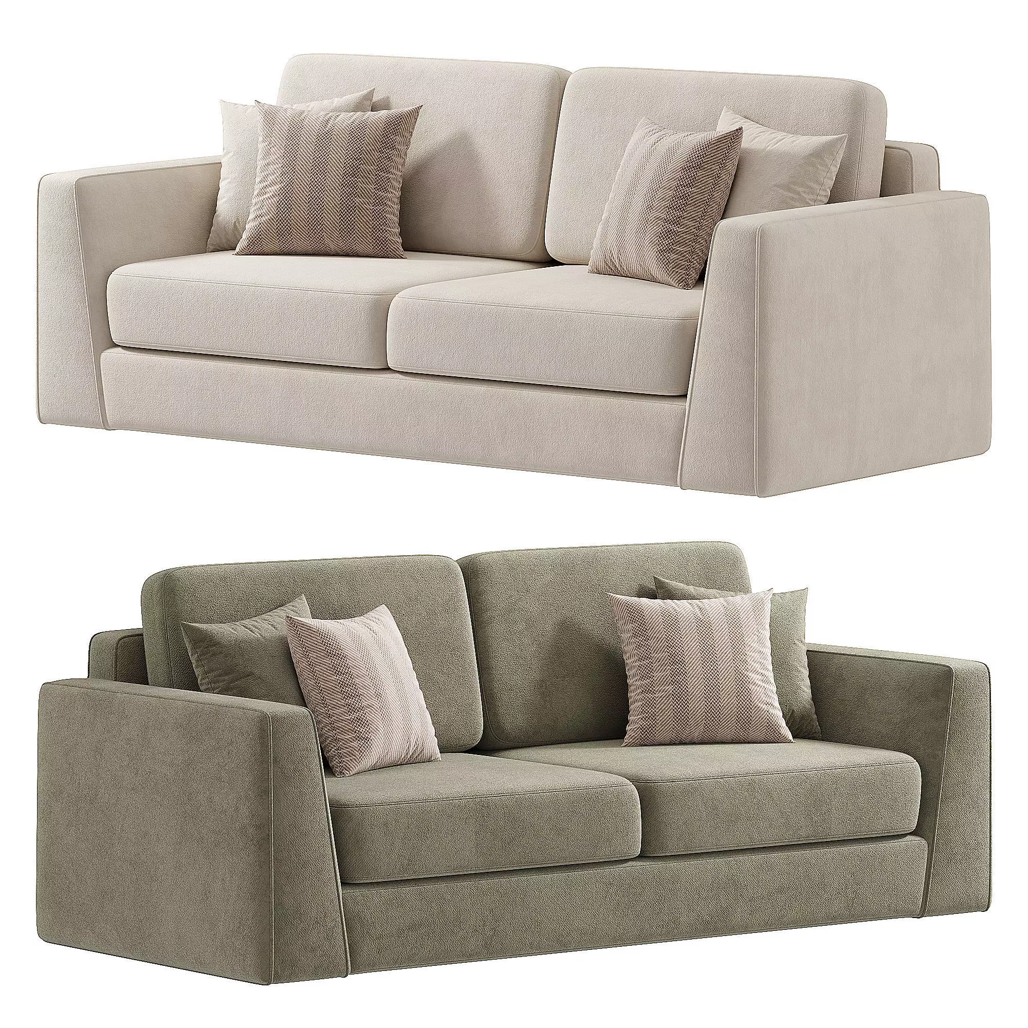 Celine Alberta Salotti Sofa 3D model
