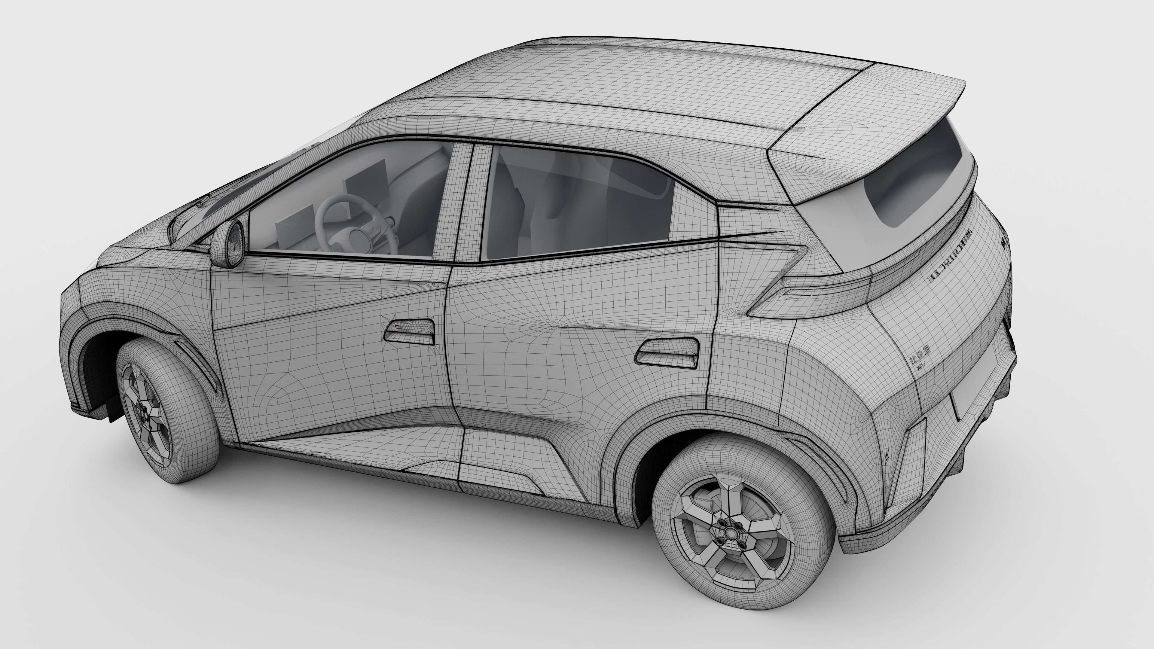 BYD Seagull EV 2023 3D model_11