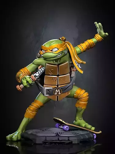 Mikey - Fan Art  3D print model