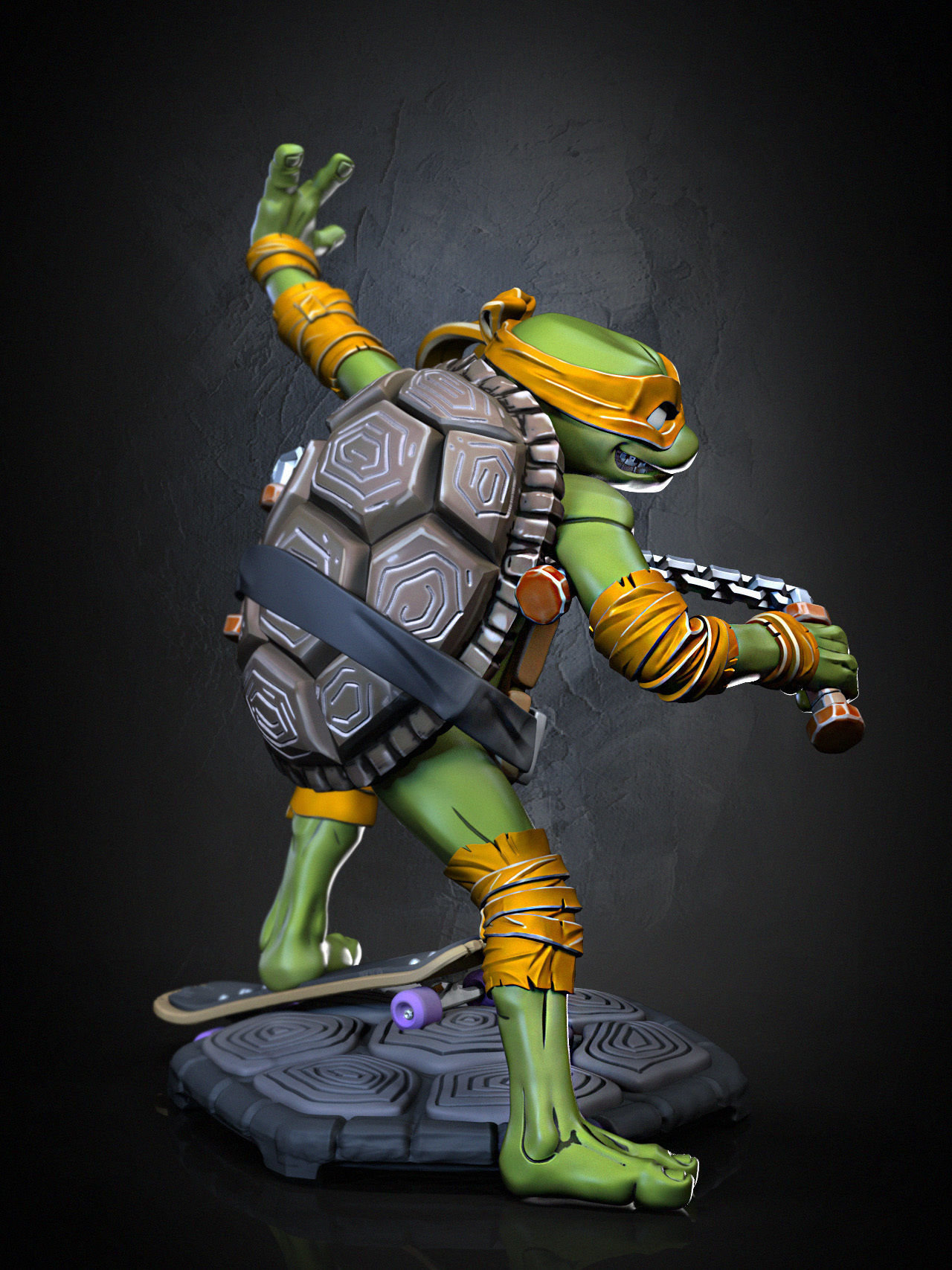 Mikey - Fan Art  3D print model_5