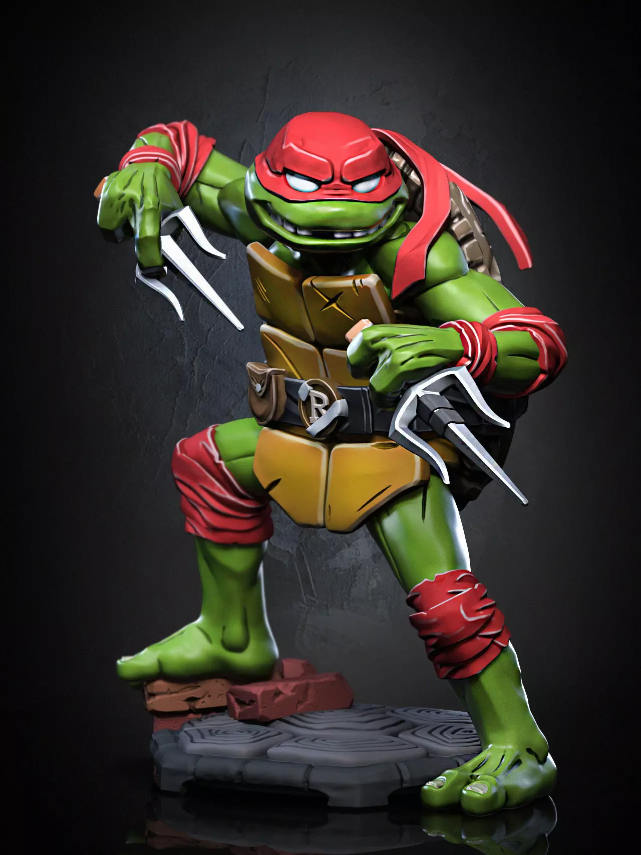 Raph - Fan Art 3D print model_0