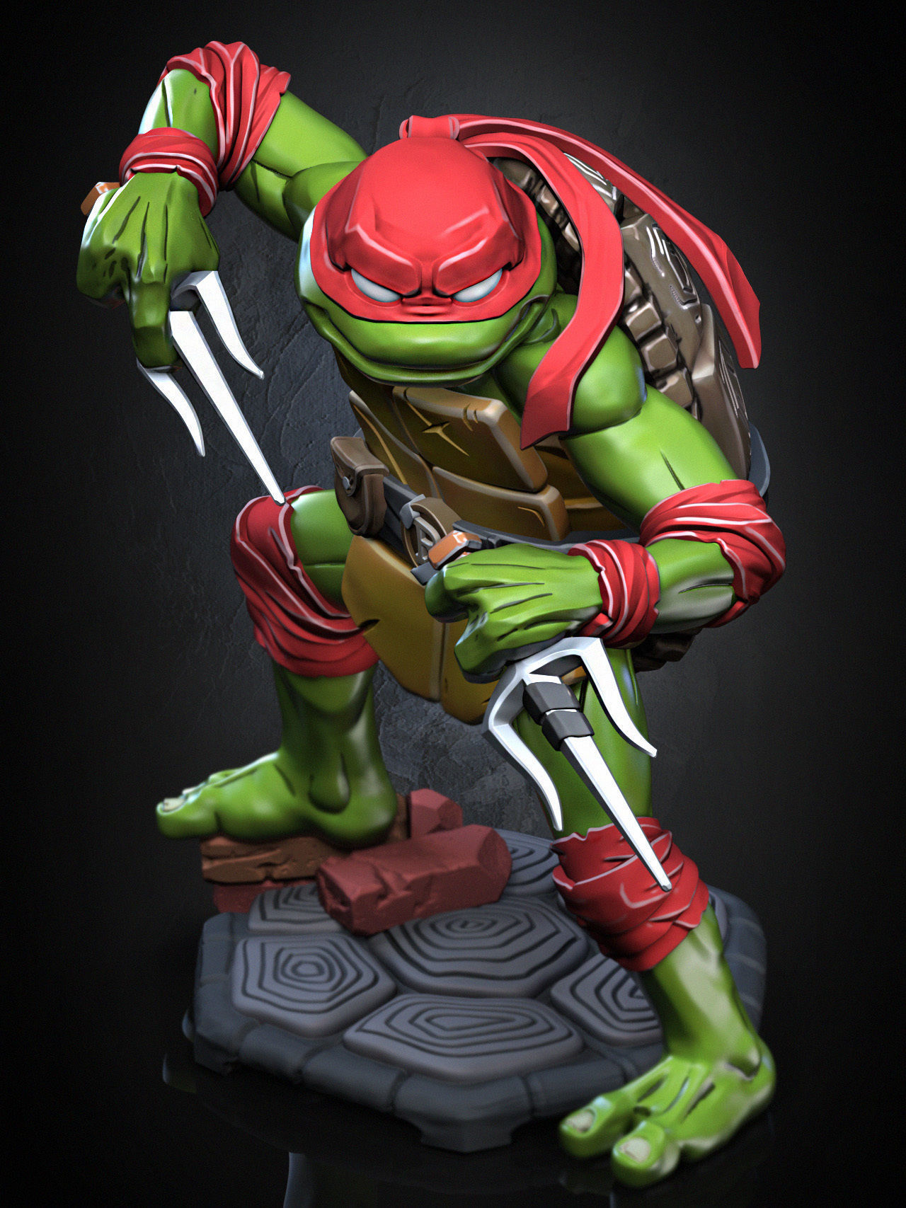 Raph - Fan Art 3D print model_9