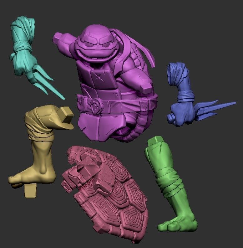 Raph - Fan Art 3D print model_2