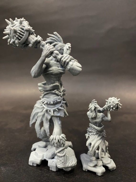 Tine the Amazon - Famine Armor Set 3D print model_16