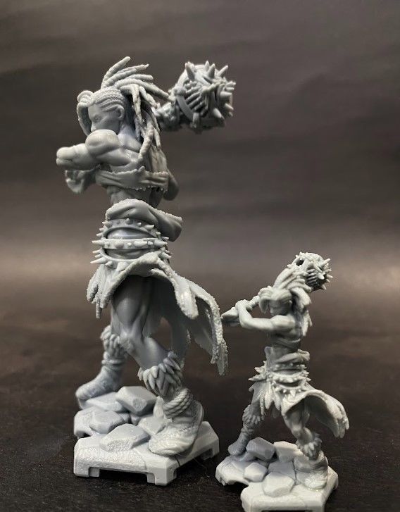 Tine the Amazon - Famine Armor Set 3D print model_13