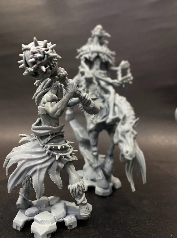 Tine the Amazon - Famine Armor Set 3D print model_14