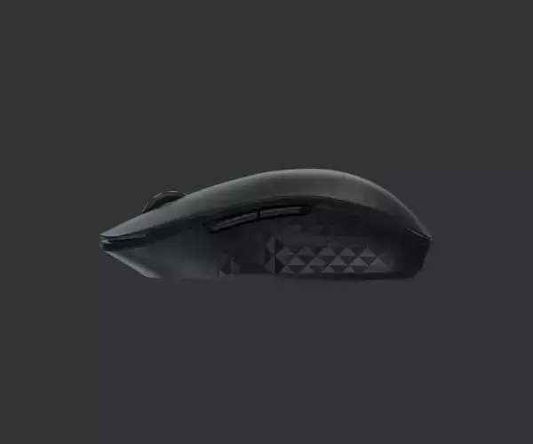 HP mouse Low-poly 3D model