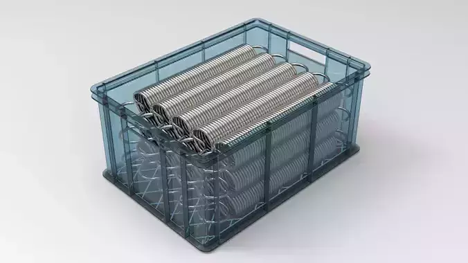 Box with Springs