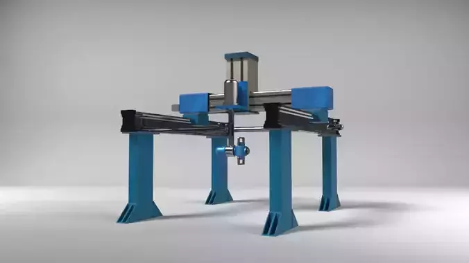 Gantry Robot 3D model