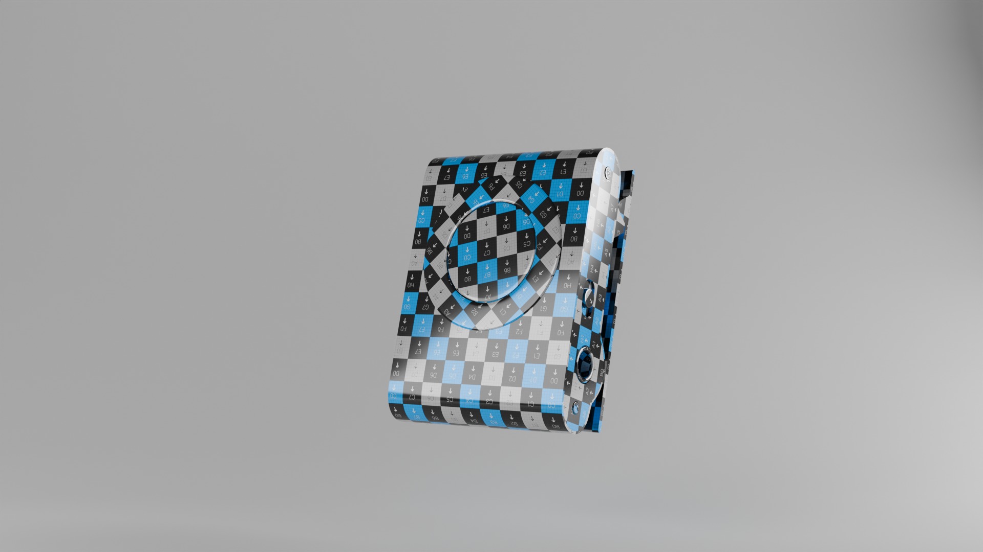 Mini Player walkman old  Low-poly 3D model_4