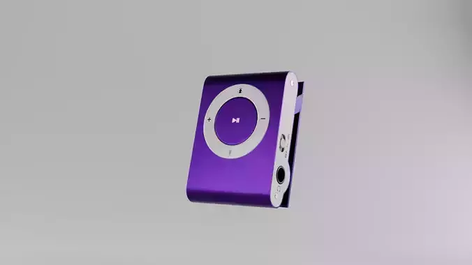Mini Player walkman old  Low-poly 3D model