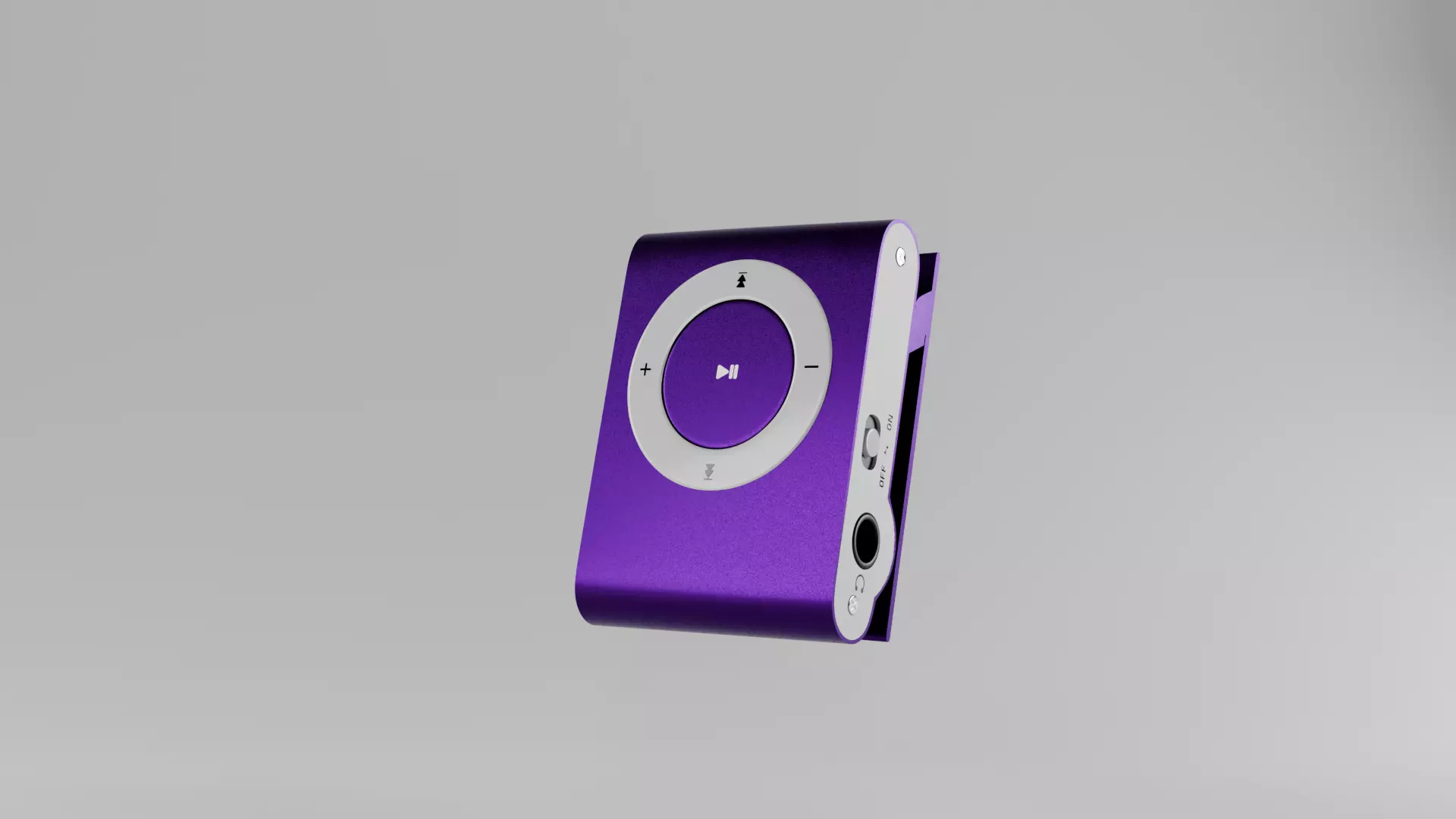 Mini Player walkman old  Low-poly 3D model_0