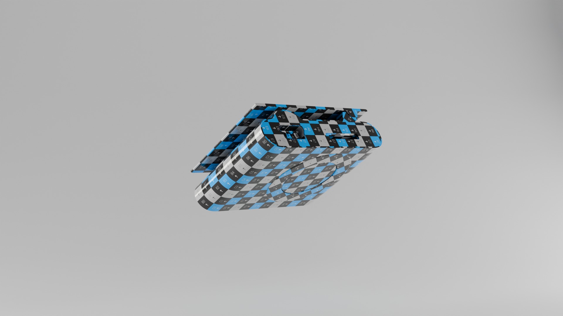 Mini Player walkman old  Low-poly 3D model_6