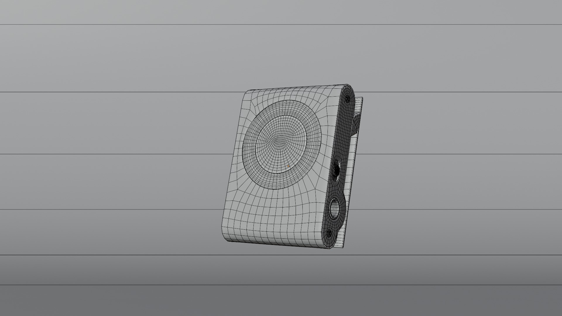 Mini Player walkman old  Low-poly 3D model_7