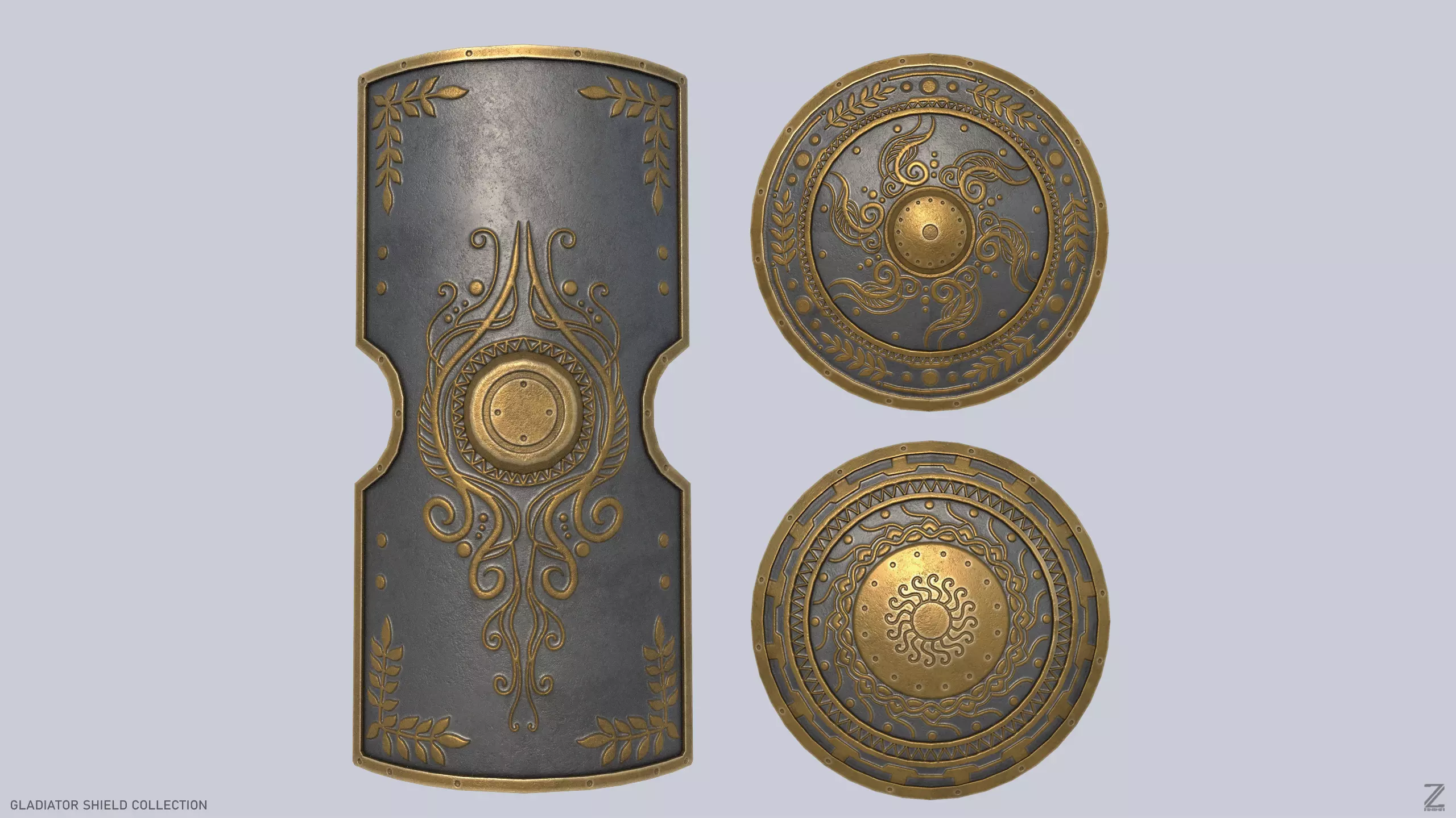 Gladiator shield collection _0