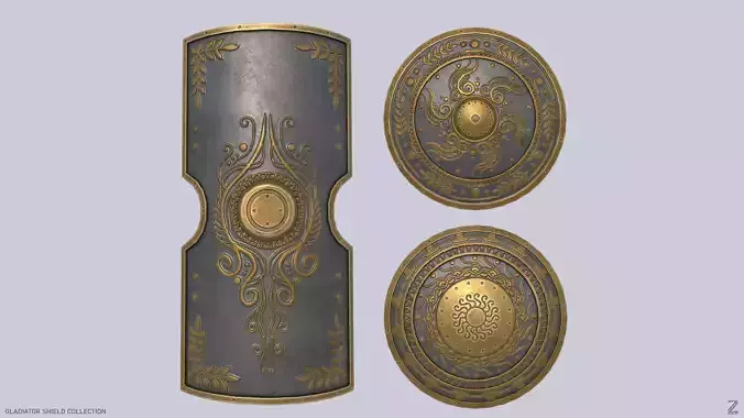 Gladiator shield collection 