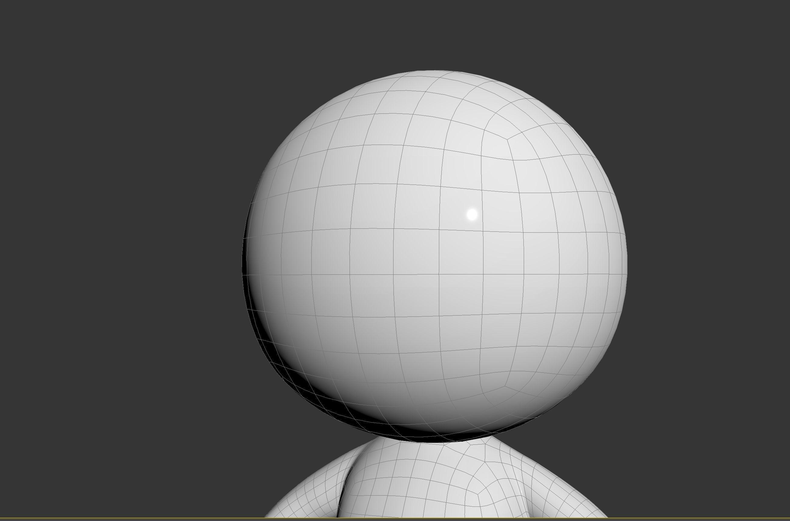 Rigged Stick Man 3D model_36