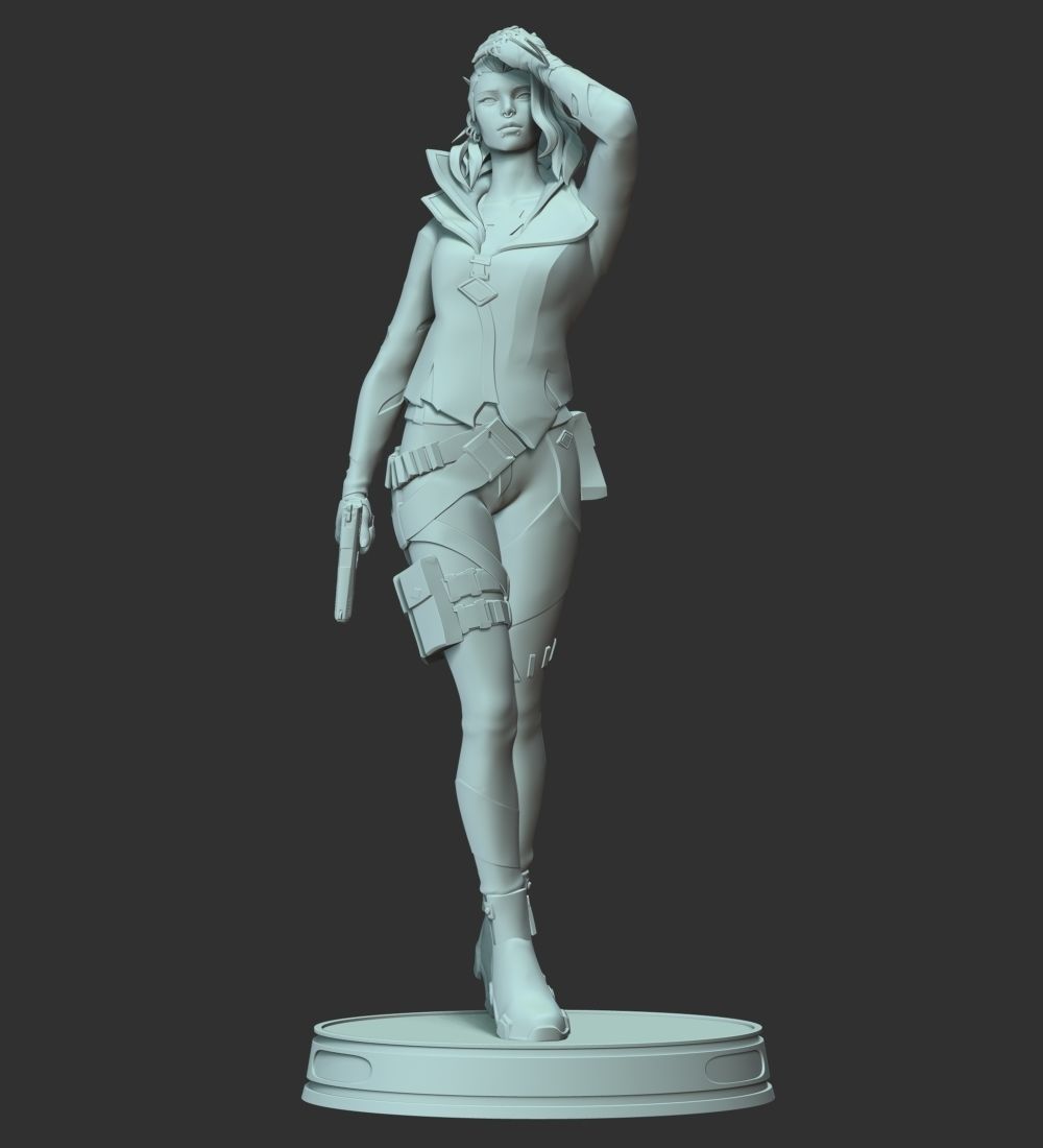 Valorant - Fade 3D print model_4